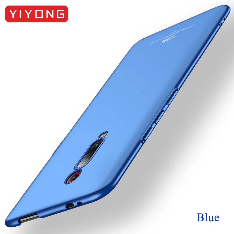 Simple blue Mi 9T Pro Чехол YIYONG тонкий матовый чехол для Xiao mi Red mi K20 Pro Чехол Xio mi 9t Жесткий PC матовый чехол для Xiaomi mi 9T Pro чехол s - Цвет: Simple blue