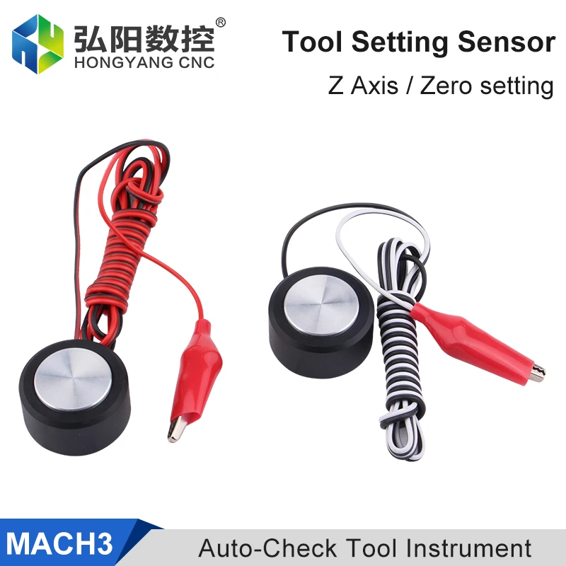 

CNC Router Z Axis Instrument Zero Adjustment Sensor Mach3 Tool Setting Probe CNC Milling Engraving Machine Tool