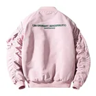 Куртка-бомбер МужскаяЖенская, в стиле хип-хоп, черная, 2021