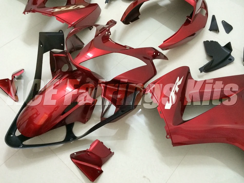 ABS Обтекатели комплект Подходит для HONDA VFR800 2002-2012 VFR 800 800RR 02 03 04 2005 2006 2007 2008 2009 2010 2011 2012 Пользовательские красный