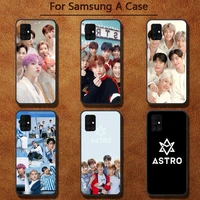 astro kpop cha eunwoo logo phone case for samsung a91 01 10s 11 20 21 31 40 50 70 71 80 a2 core a10