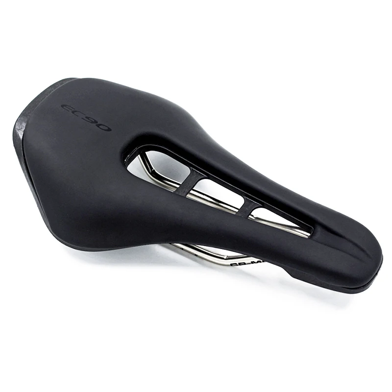 

EC90 Bicycle Saddle PU Leather MTB Road Bike Front Seat Cycling Saddles For Mens Breathable Hollow Cushion Bicycle Saddle