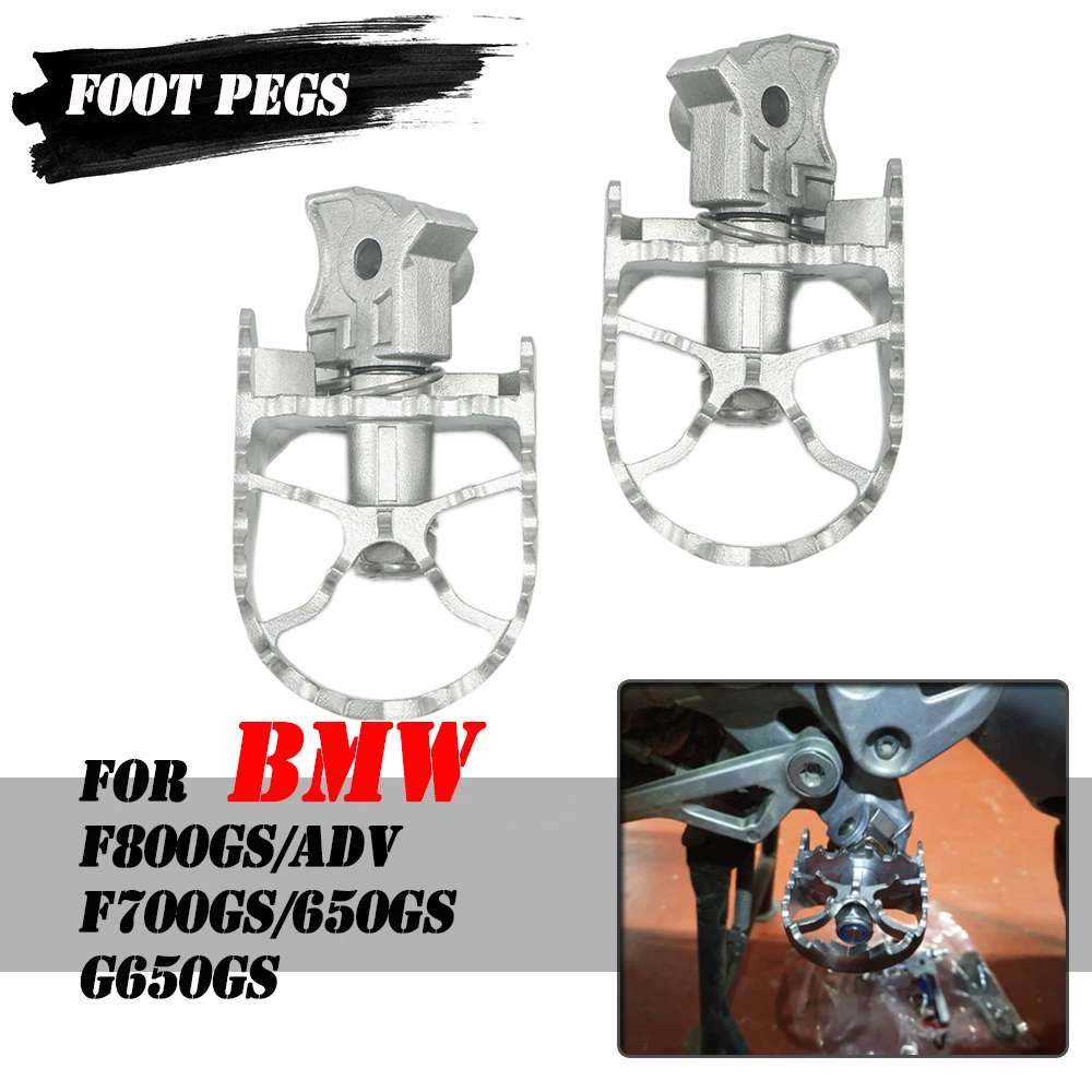 

Motorcycle Foot Pegs Front Wide Footrest Foot Pegs Footrest For BMW F800GS ADVENTURE ADV F700GS F650GS F 800 700 F800 F650 GS