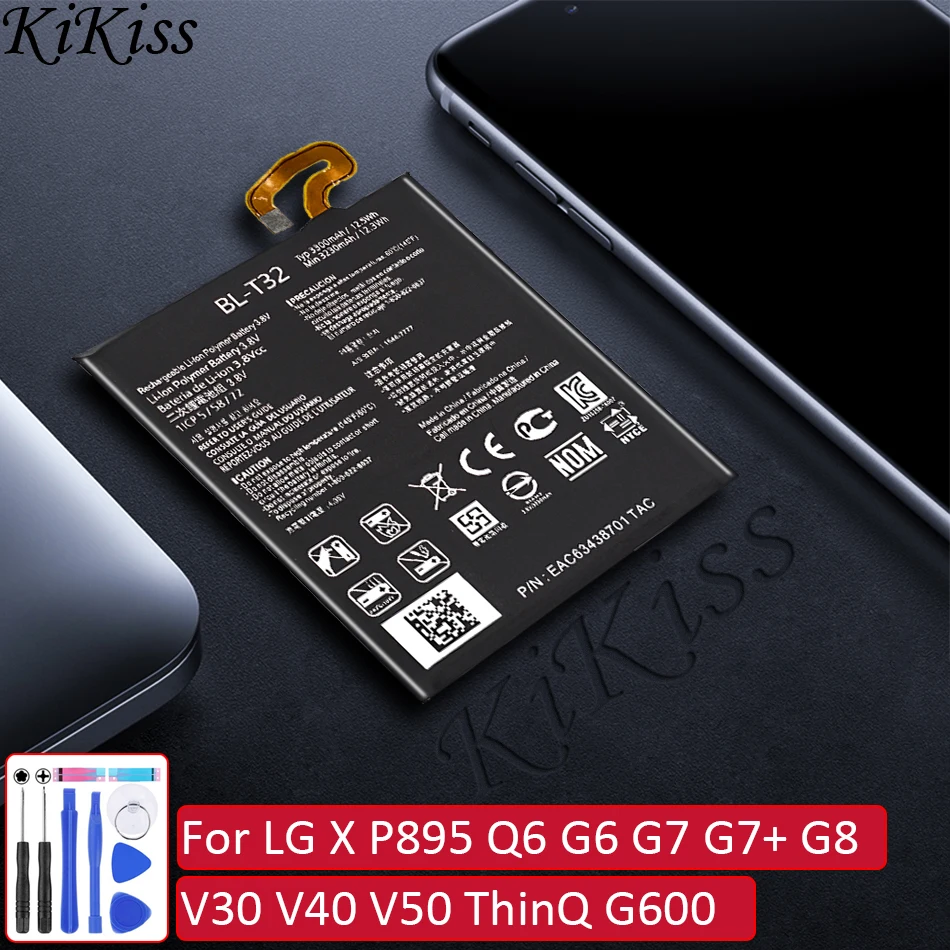 BL T24 T3 T32 T33 T34 T36 T37 T39 T41 T42 Батарея для LG X P895 Q6 G6 G7 + G8 V30 V40 V50 ThinQ|Аккумуляторы мобильных