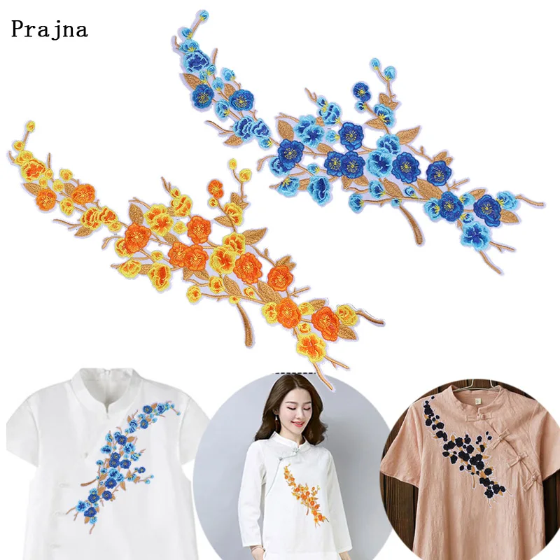 Цветы патчи для шитья одежды нашивки вышивки цветов сделай сам розы ремесла