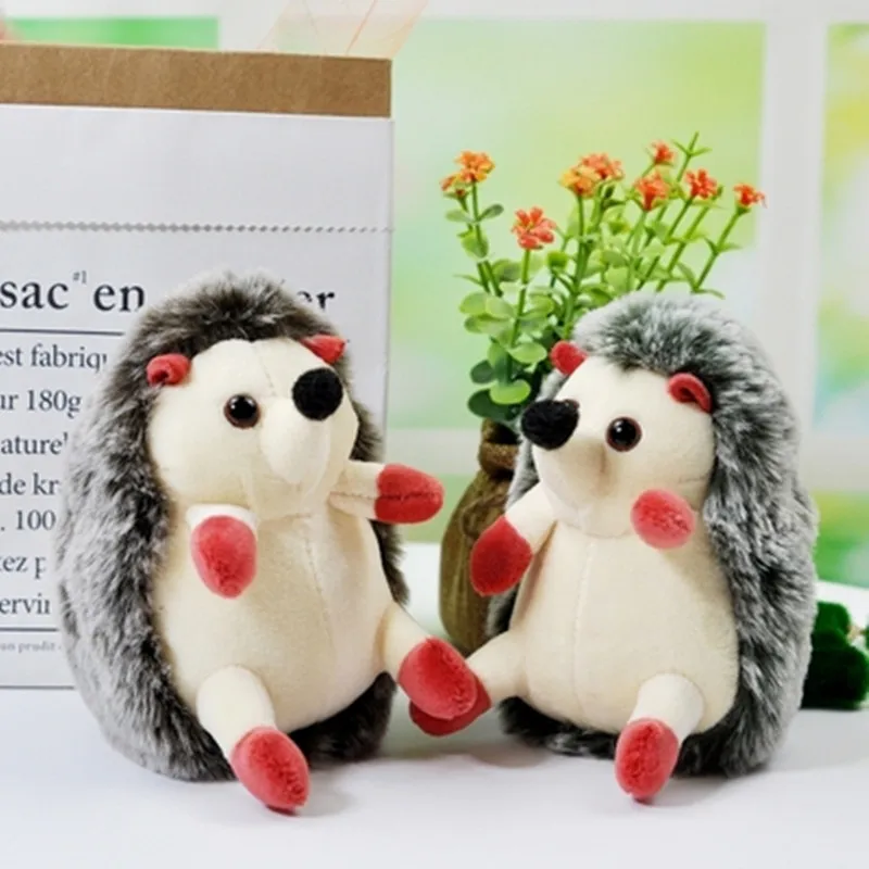 Candy Scent Hedgehog Plush Toys Kawaii Bag Backpack Pendant Keychain Stuffed Animals Kids for Children Birthday Gift | Украшения и