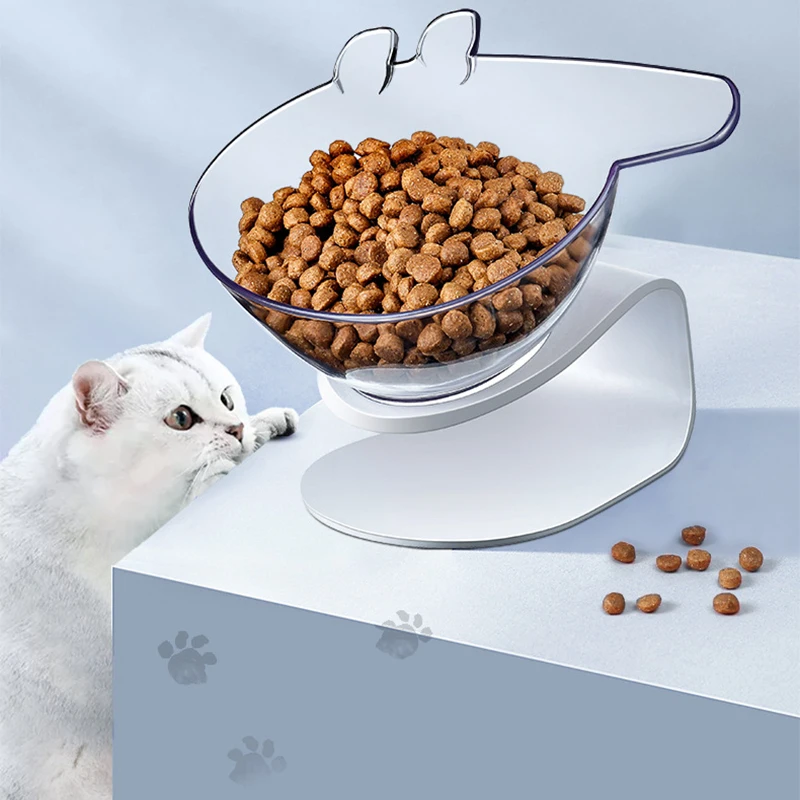 Пластик Non-slip Pet щенок Еда миска для домашних животных воды миски кошек кормушки