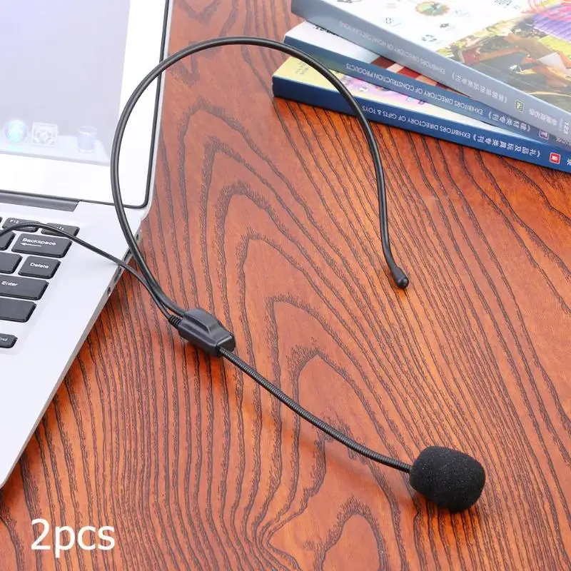 2 шт. головная гарнитура микрофоны головные с мини-разъемом XLR TA3F широко