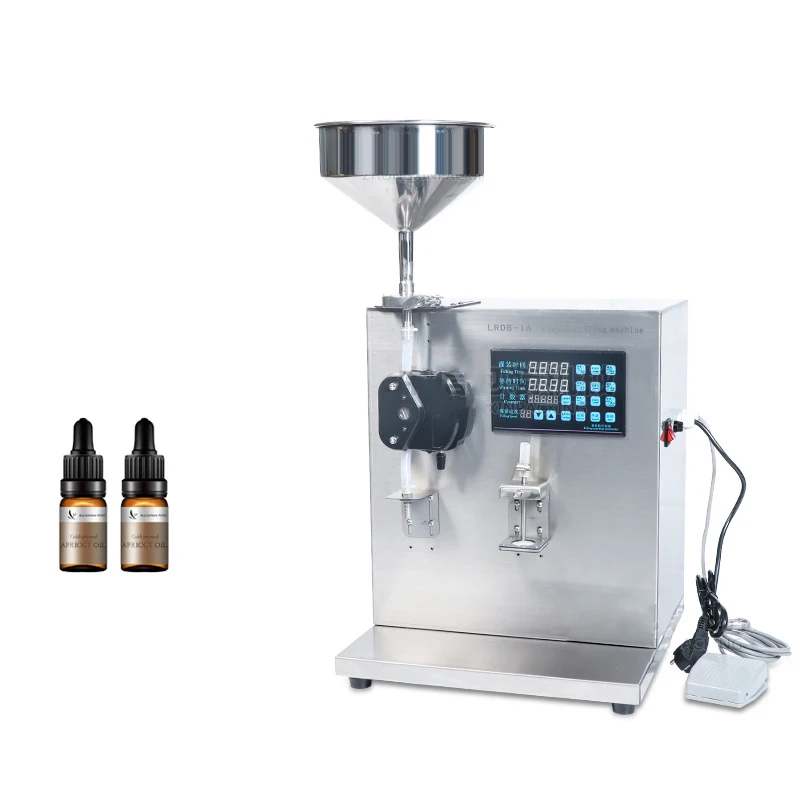 

ZS-NP1 Semi-Automatic Peristaltic Pump Cream Filling Machine 2L/min Emulsion Nail polish lip gloss Perfume Filling machine