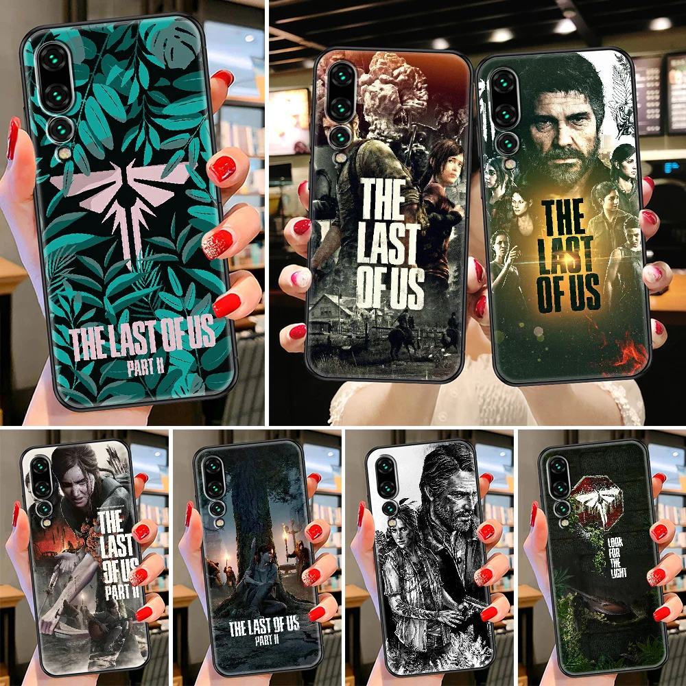 The Last Of Us Part 2 Phone case For Huawei P Mate P10 P20 P30 P40 10 20 Smart Z Pro Lite 2019 black fashion prime art