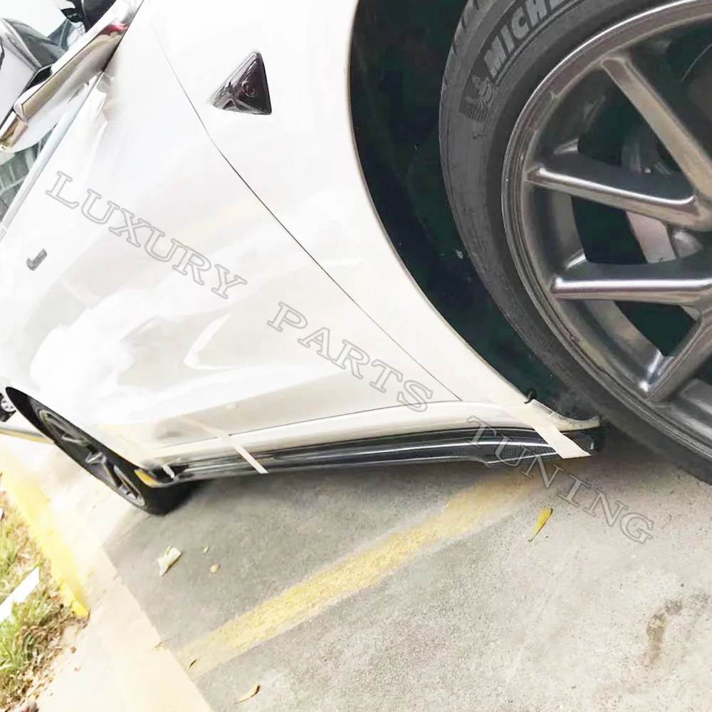 Carbon Fiber Bodykit Front lip &amp Diffuser Side Skirt Spoiler for Tesla Model 3 Car Styling Body Kit | Автомобили и мотоциклы