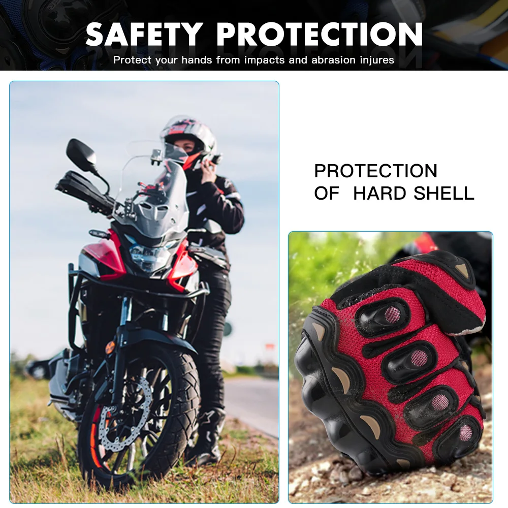 Профессиональные велосипедные спортивные мотоциклетные перчатки с сенсорным