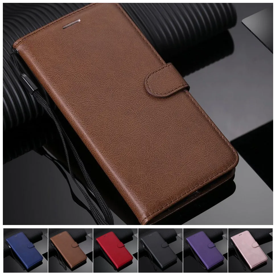 Кожаный чехол книжка с отделениями для карт мальчиков и девочек Samsung Galaxy J2 Core Pro J260