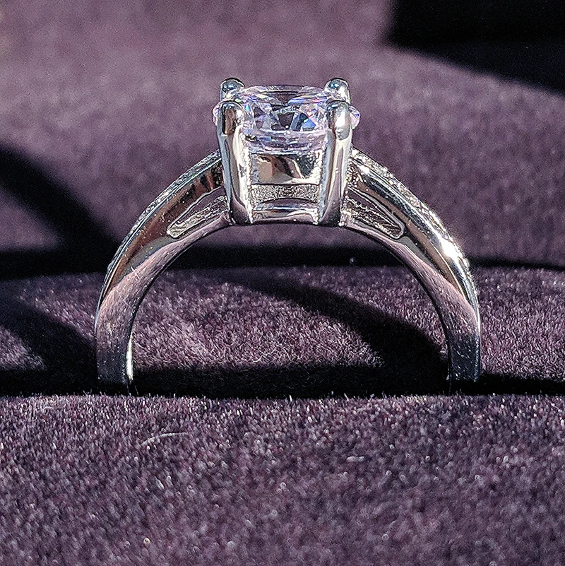 Кольца женские из серебра 925 пробы однотонные R743S | Украшения и аксессуары