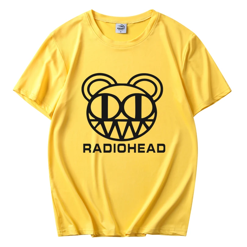 

Summer fashion RADIOHEADT pattern printing men and women universal street sports T-shirt casual T-shirt