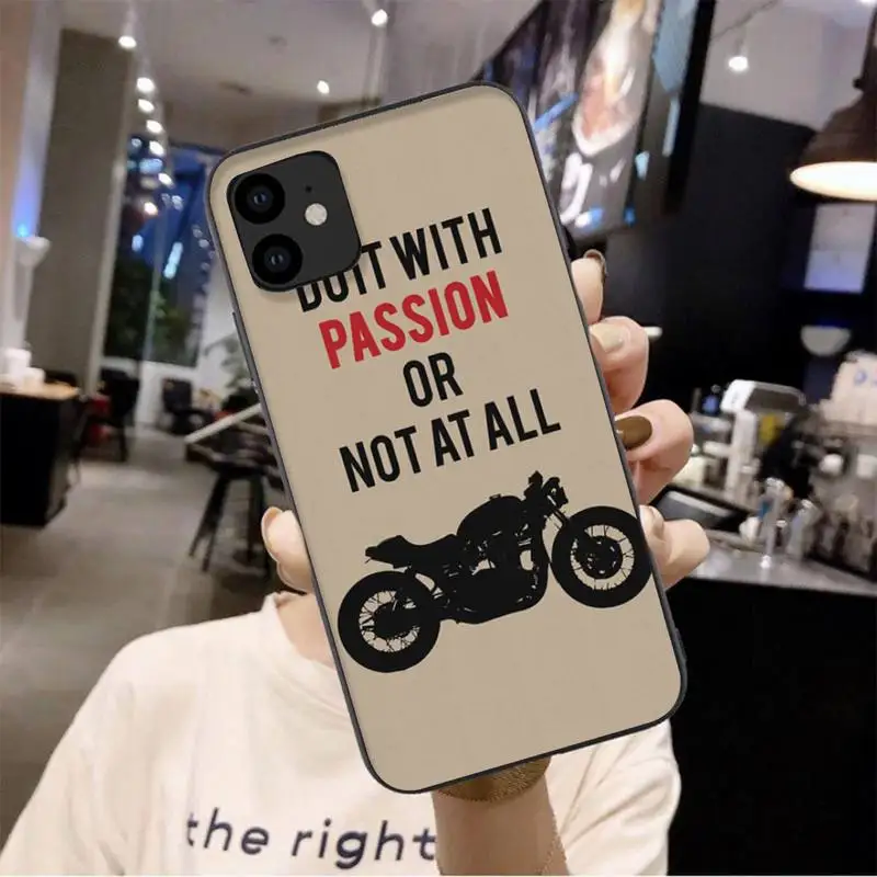 

LJHYDFCNB Trendy Ideas Motorcycle Art Design Phone Case For Iphone 6 6s 7 8 Plus XR X XS 11 12 Pro Mini Max