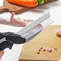 circlip shears multifunctional vegetable kitchen smart scissors childrens baby food supplement scissors with peeling