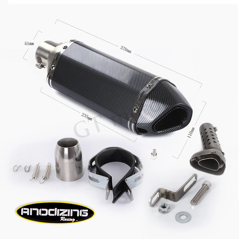 Соединительная трубка для выхлопных газов мотоцикла GT глушитель соединительная