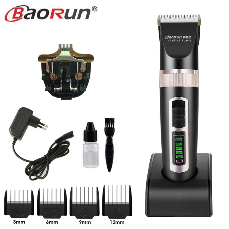 Профессиональная электрическая машинка для стрижки волос BAORUN A8 перезаряжаемый