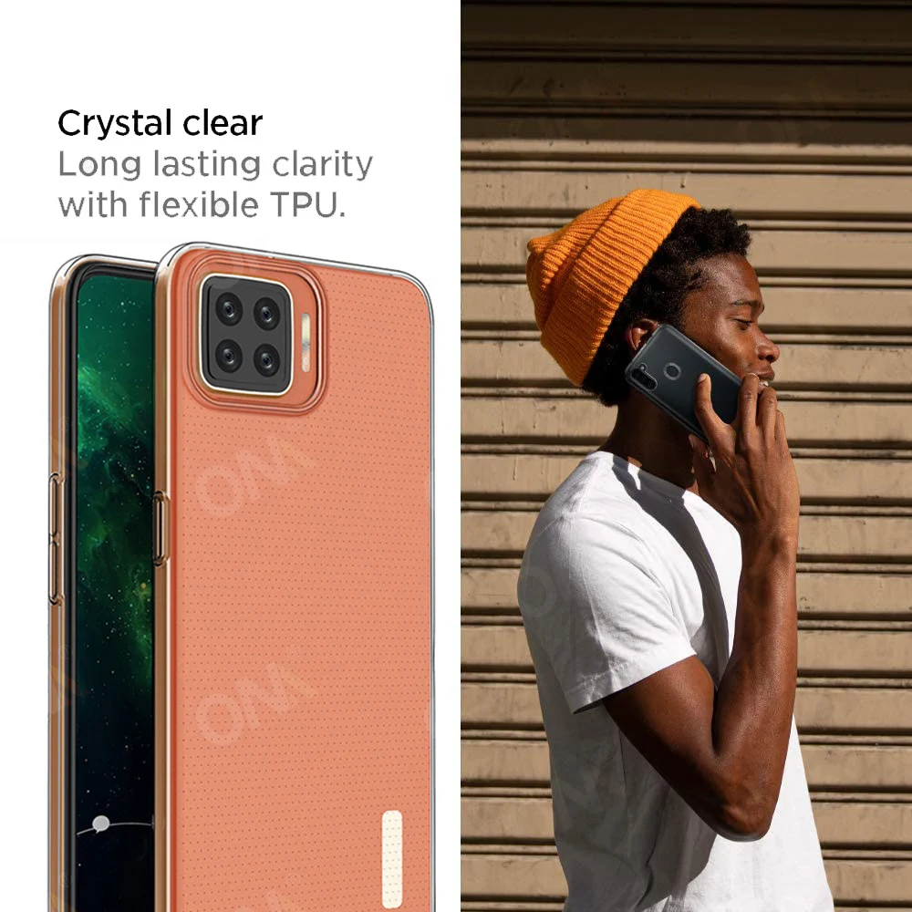 Чехол для OPPO Reno 4 / F Pro Z Lite SE/5G прозрачный силиконовый чехол-бампер из ТПУ Oppo Reno4 |