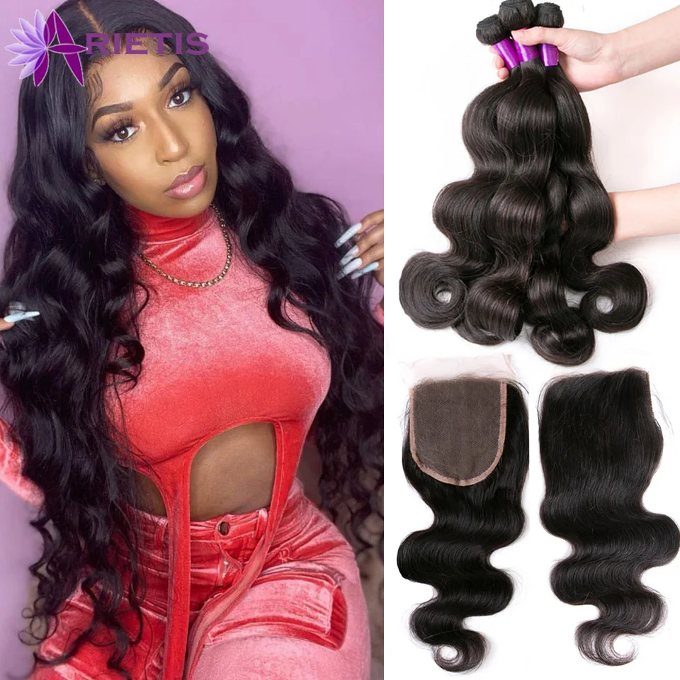 

Волнистые пучки Boby с застежкой, бразильские 100% Человеческие волосы Remy, волнистые 3/4 кружевные пучки