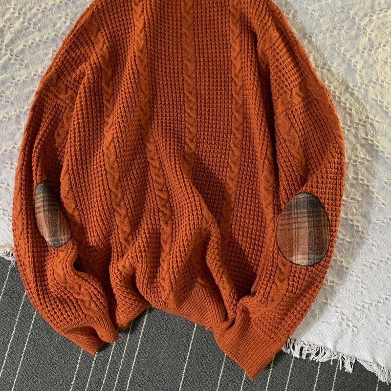 

Men's sweater 2020 autumn new slimming solid color turtleneck long sleeve sweater loose casual personality youth men's wear