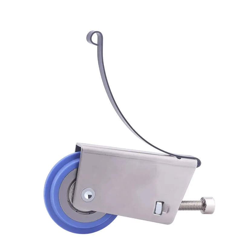 1 шт. раздвижные ролики из нержавеющей стали 304 бесшумные одиночные нейлоновые