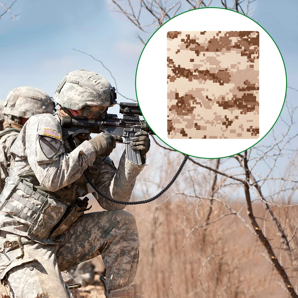 Non-Woven Camouflage Silencer Protective Wrap Covers Patches Portable Hunting Stealth Patch | Спорт и развлечения