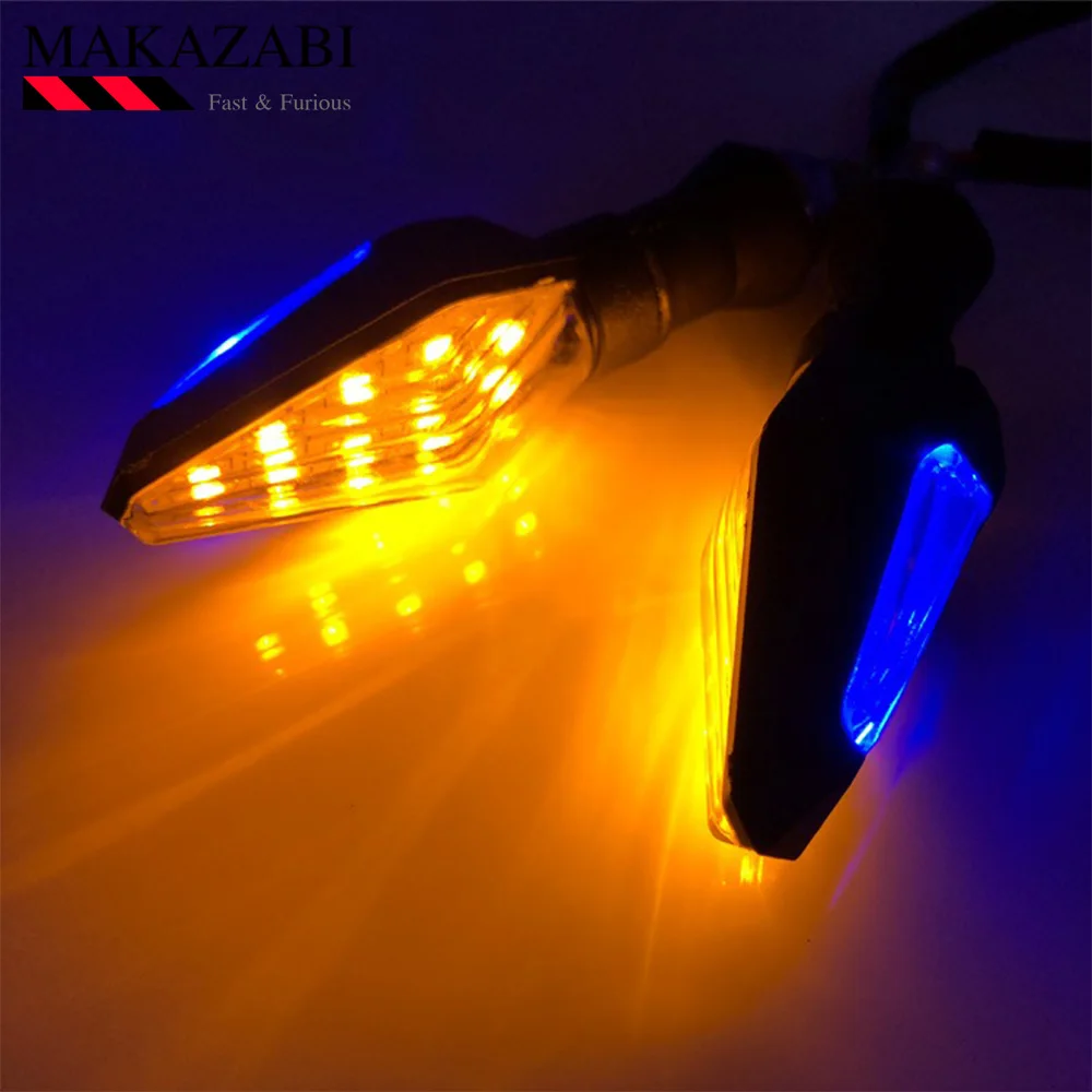 

Universal motorcycle led turn signal light 12V steering lamp For YAMAHA yzf-r25 yzf-r3 tdm 850 900 For HONDA dio crf 450