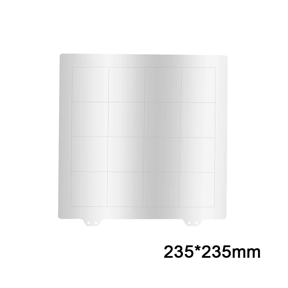 235*235 мм пружинный стальной лист Подогреваемая платформа гибкая искусственная