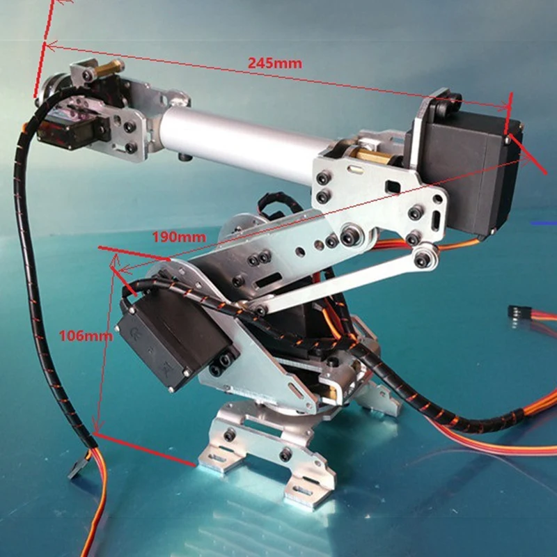 Mechanical Arm 6 Freedom Manipulator Abb Industrial Robot Model Six Axis | Электроника
