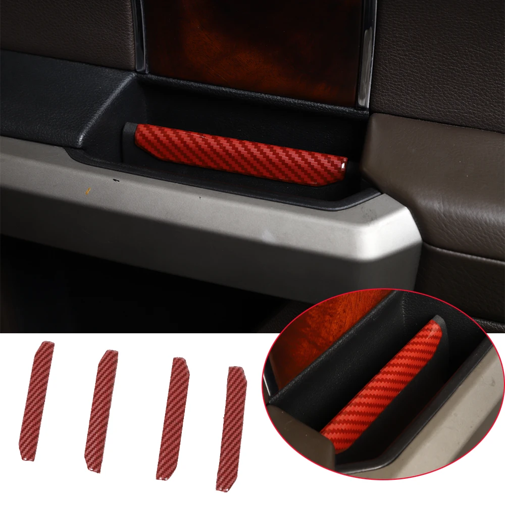 Подходит для Ford F150 2015-2021 ABS полоски ручек внутренней двери отделка декоративный