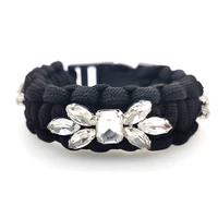 totabc womens braided bracelet fashion geometric chain crystal simple fashion accessories viper charm bracelet headdress