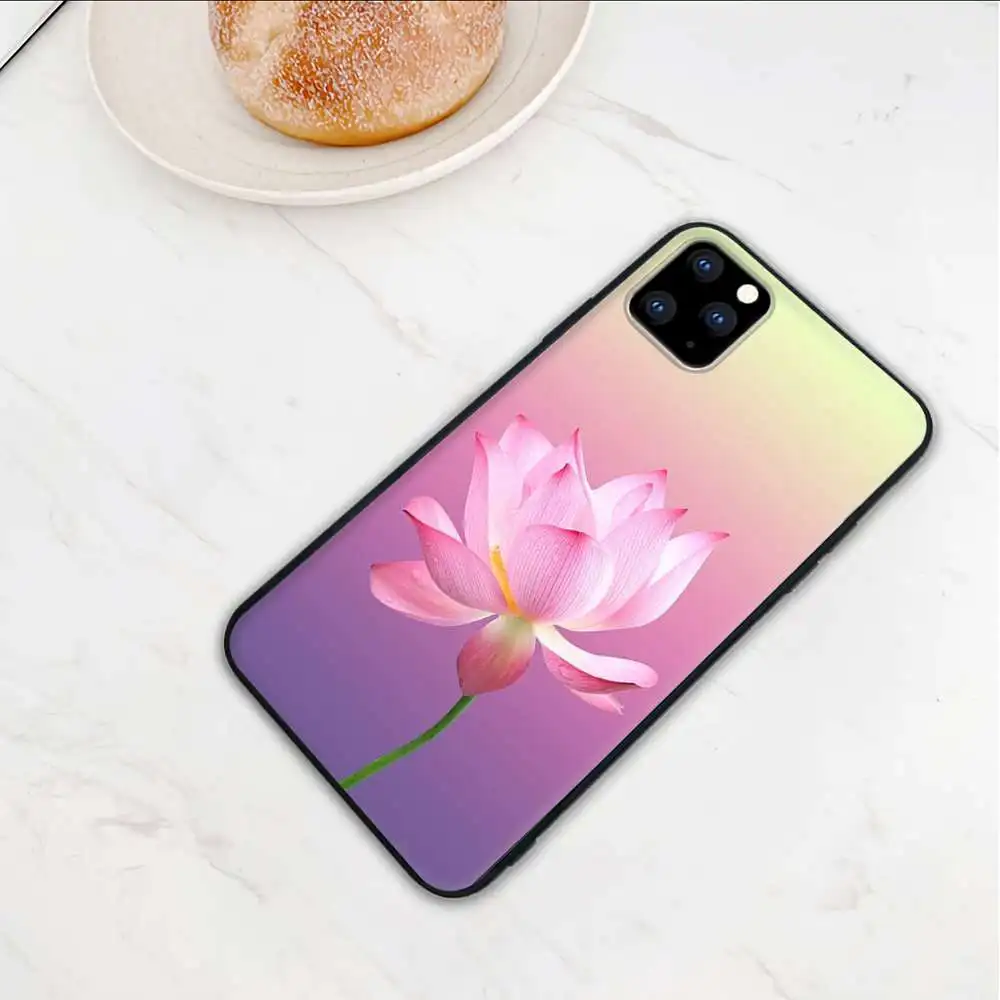 

Protection Lotus Flowers Mobile Phone Case Cover For Samsung Galaxy M30S A01 A21 A31 A51 A71 A91 A10S A20S A30S A50S