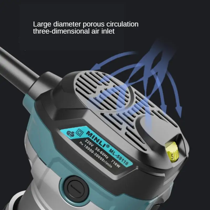 710 Вт 30000 об/мин фрезерный станок по дереву комбинированный набор электрические