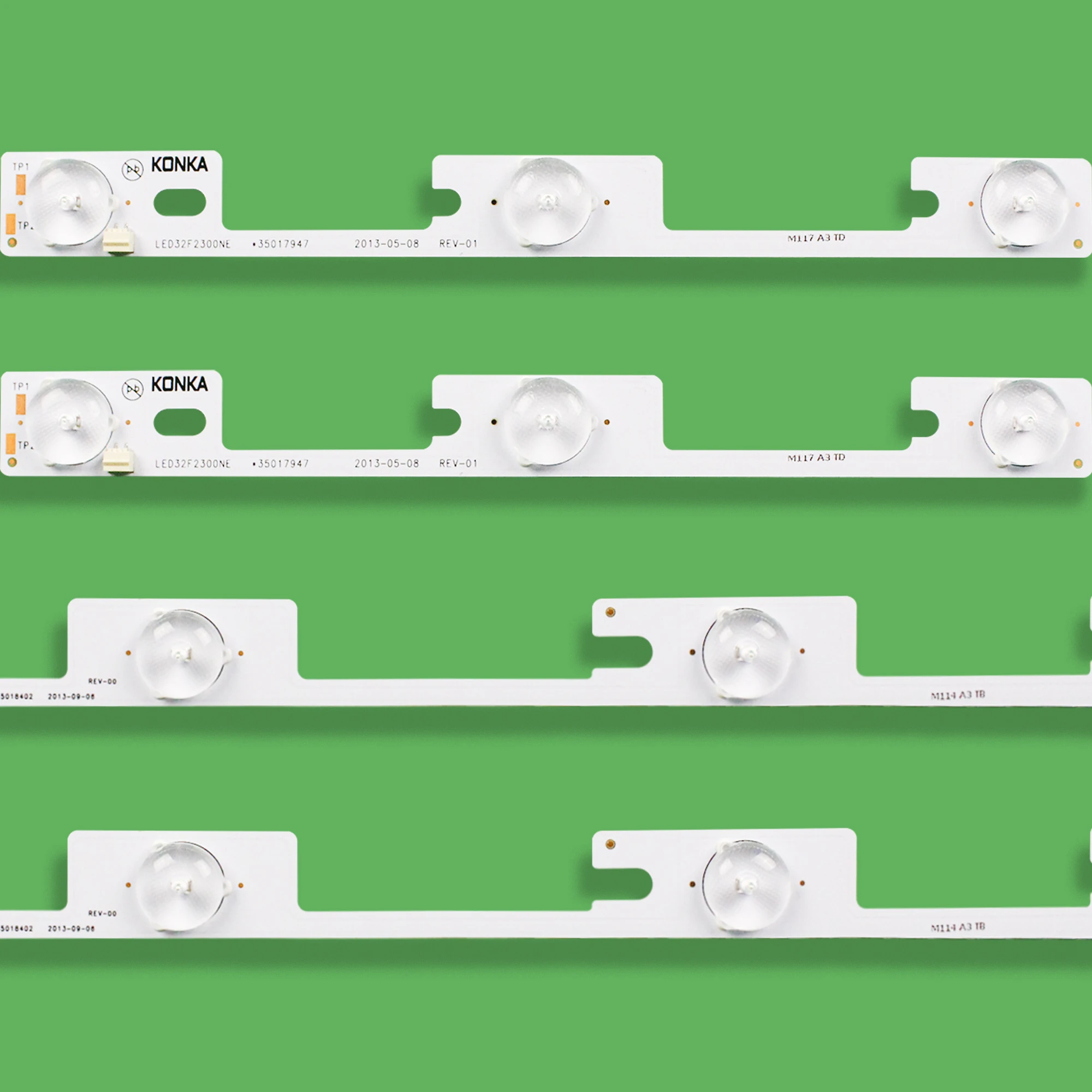 4 шт./лот светодиодная подсветка 32 дюйма 6 в для Konka LED32F3700PF 35018402 LED32F2300NE 35017948 2 шт. * 4LED
