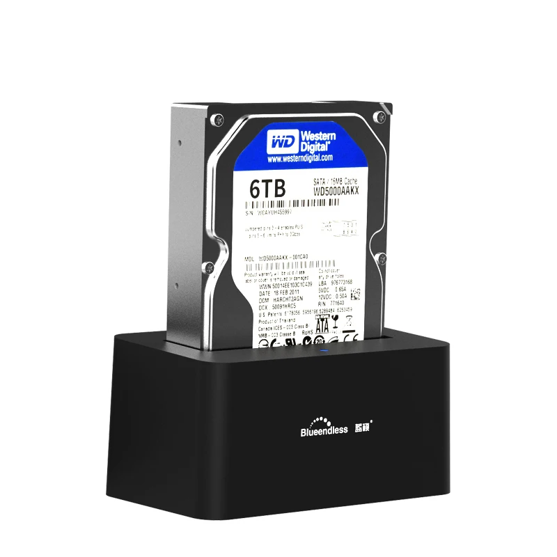 Blueendless Hdd док станция 2 5 дюйма 3 жесткий диск Корпус Usb 0 Sata интерфейс Поддержка Макс