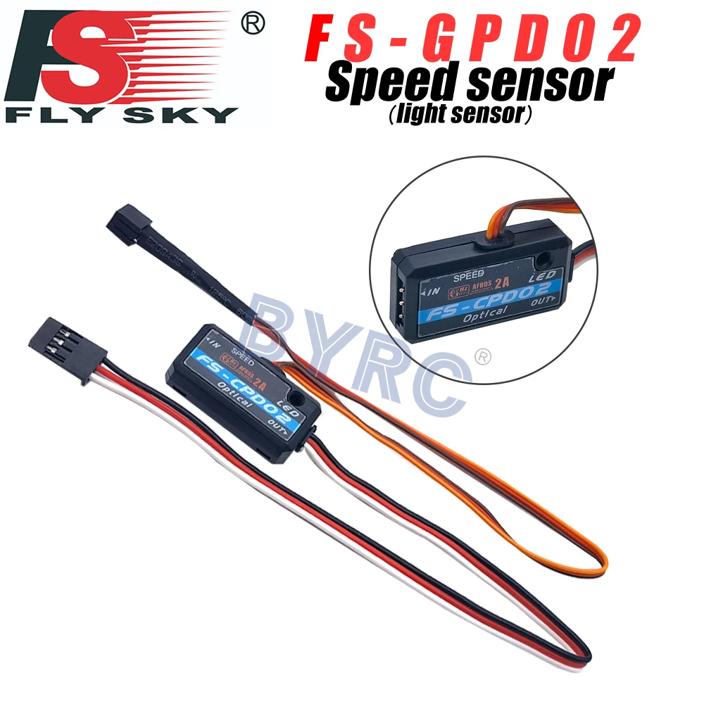 FlySky FS-CPD02 датчик скорости светильник световой телеметрический модуль данных