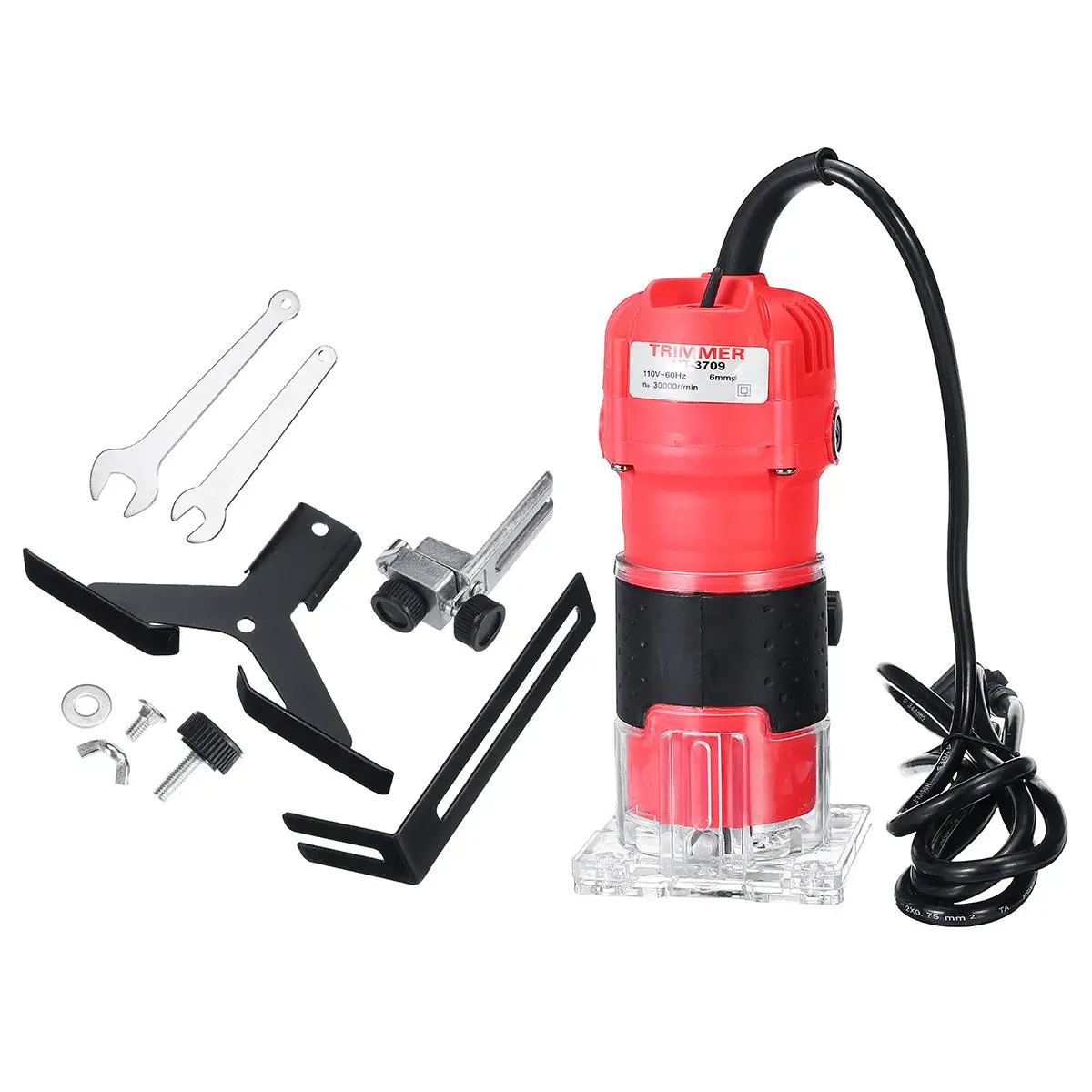 2200 Вт деревообрабатывающий электрический ручной триммер фрезерный станок для