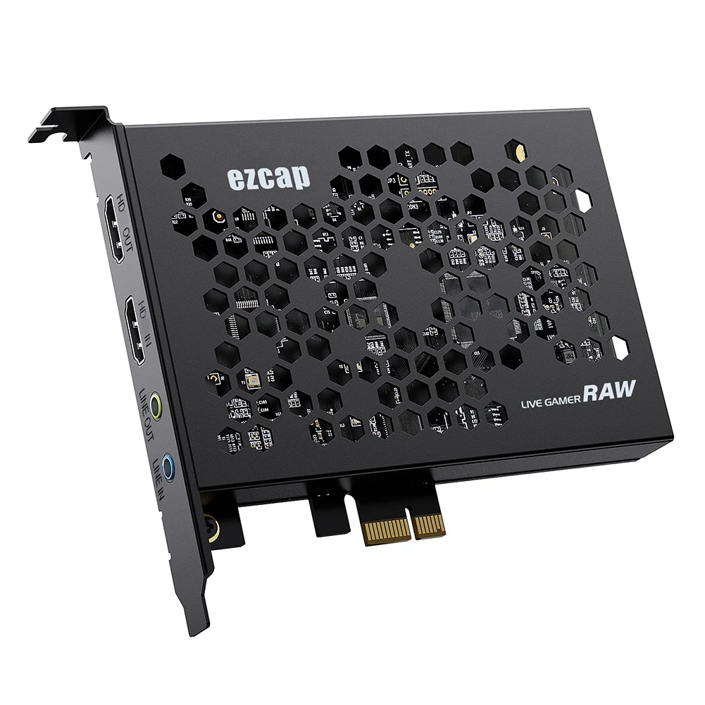

Плата видеозахвата PCIe Gen 2x1 4K HD 1080P 60Fps PCIE, совместимая с HDMI, кольцевая аудиосистема для ПК, формат видео YUY2/NV12/RGB 10x64 PCI-E X1