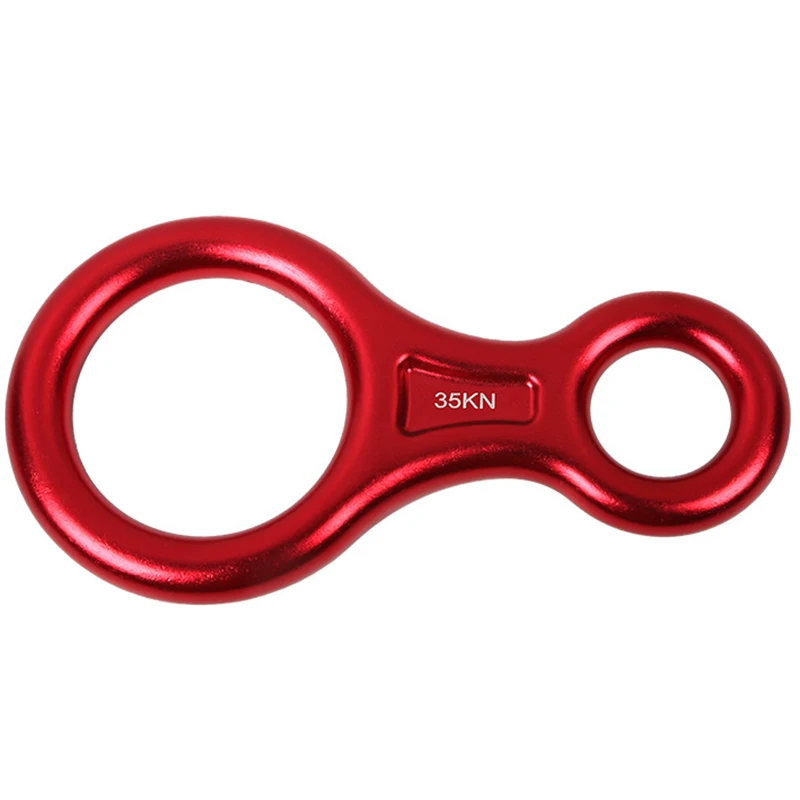 Алюминиевое оборудование для скалолазания и альпинизма карабин восемь колец 30