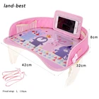 Автомобильное детское сиденье, поднос для стола, водонепроницаемое многофункциональное мультяшное детское автокресло для детей, стул для игрушек, держатель для сотового телефона и напитков