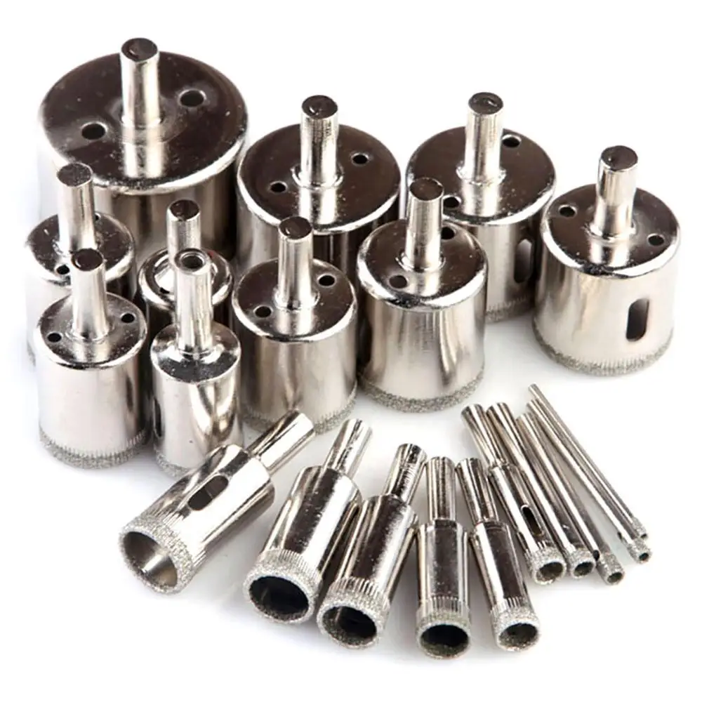 Набор сверлильных коронок 20 шт. прочная пила с алмазным покрытием для резки