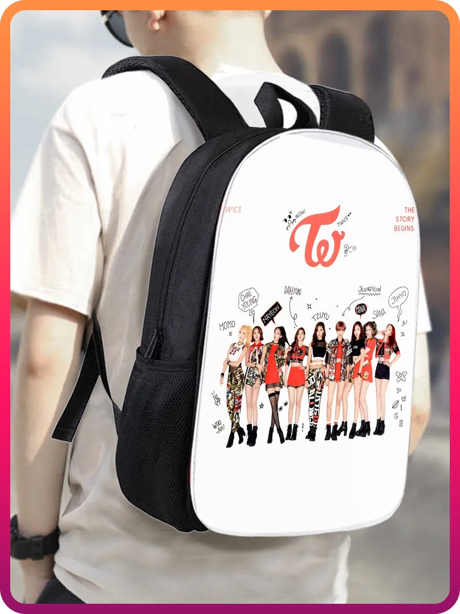 Рюкзак TWICE (твайс girl group K-pop Чжихё Наён) - 3115 | Багаж и сумки