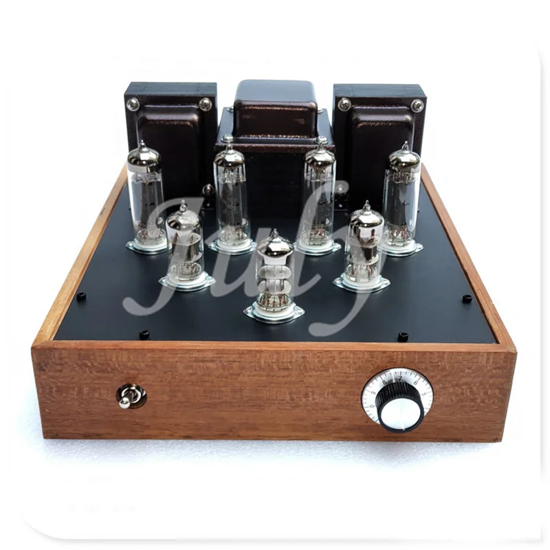 Усилитель 6P14 Push-Pull Tube 15 Вт * 2 трехсегментное выравнивание логотипа частотная