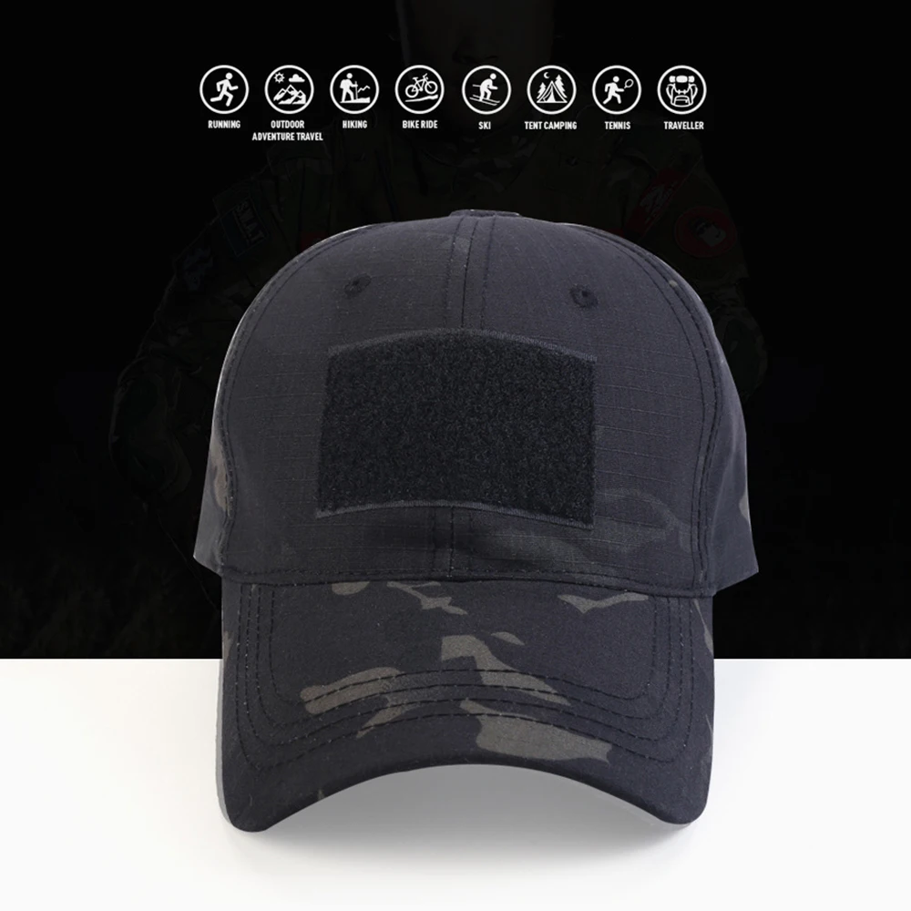 MysteryPark камуфляж Пеший Туризм Кепки Спорт на открытом воздухе Регулируемая Защита