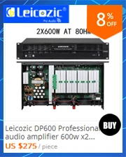 Leicozic Профессиональный цифровым микшером DGI-8 8-канальный цифровой микшерный пульт с возможностью записи и стойку аудио mixier студия live
