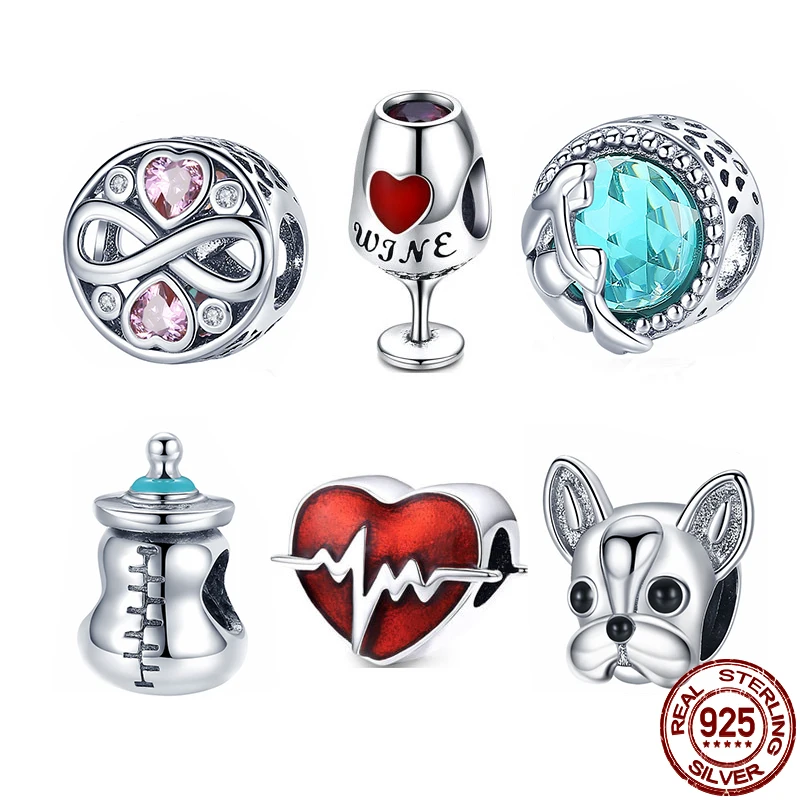 CodeMonkey Аутентичные 925 пробы серебряные бусины Ловец снов подходят оригинальный