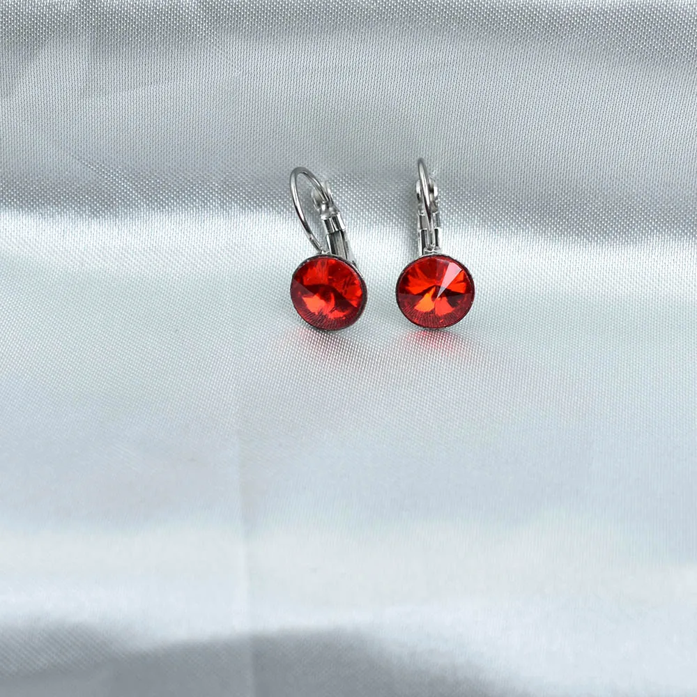 Bing ту 8 мм для женщин ювелирное изделие красочные круглые подвески капельки в