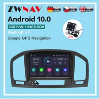 android 10 0 464g car radio gps navigation for opel insignia 2008 2013 multimedia player radio video stereo player head unit